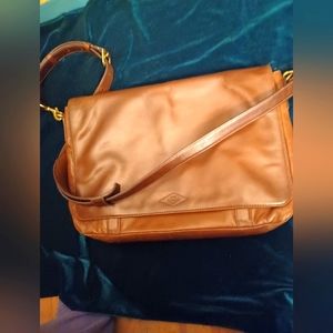 Fossil Aiden Leather Messenger Bag